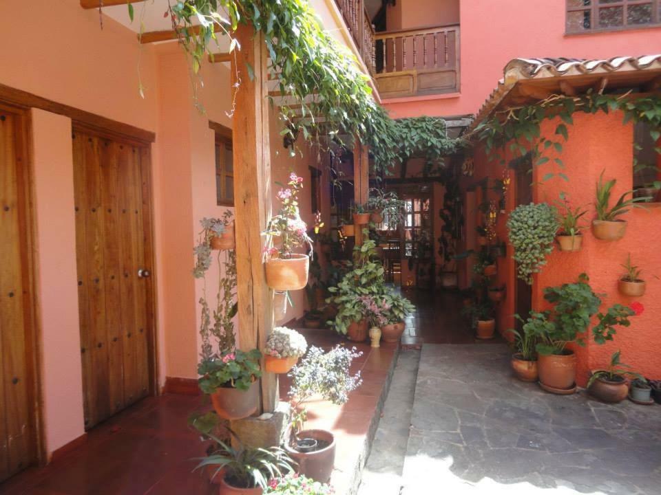 Hostal Del Carmen Villa de Leyva Exteriör bild