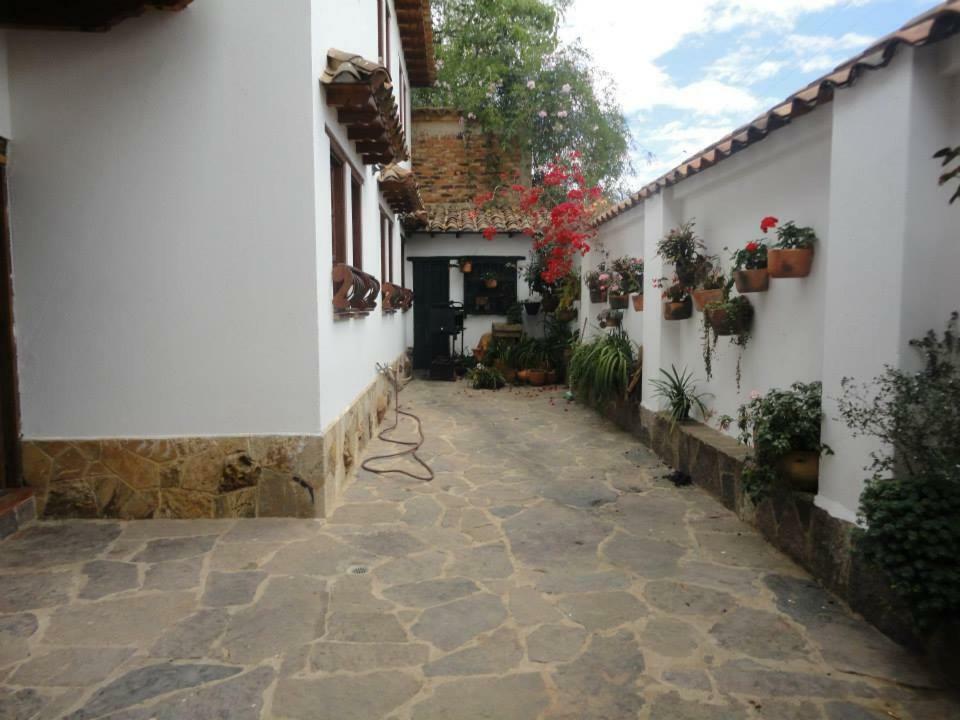Hostal Del Carmen Villa de Leyva Exteriör bild
