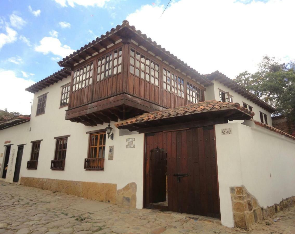 Hostal Del Carmen Villa de Leyva Exteriör bild