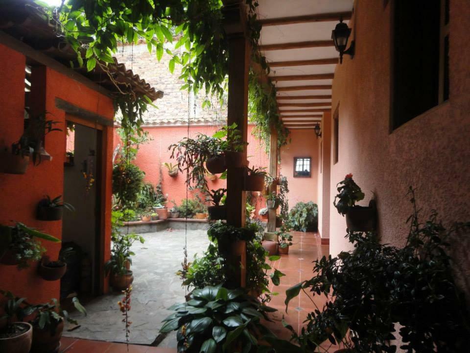 Hostal Del Carmen Villa de Leyva Exteriör bild
